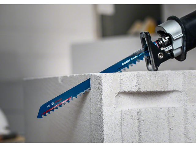  List Bosch za sabljasto žago EXPERT ‘Aerated Concrete’ S 1241, 300mm, 3TPI, opeka, 2608900410